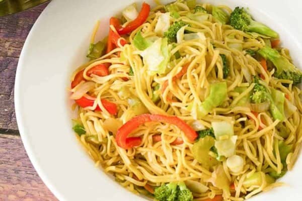 Nouilles Chinoises aux Légumes au Thermomix – Recette Facile
