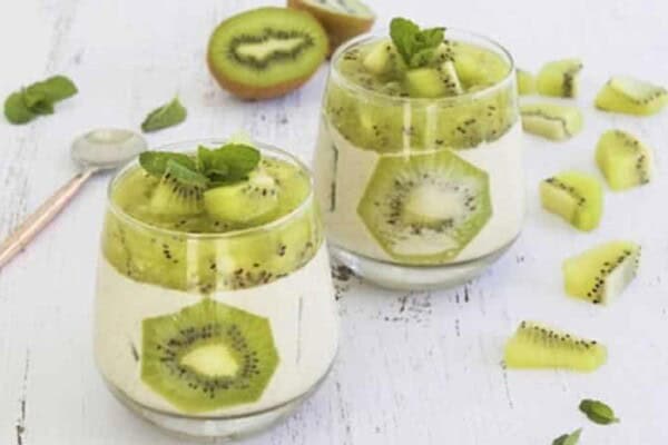 Panacotta Coco Kiwi au Thermomix : Dessert Frais et Facile