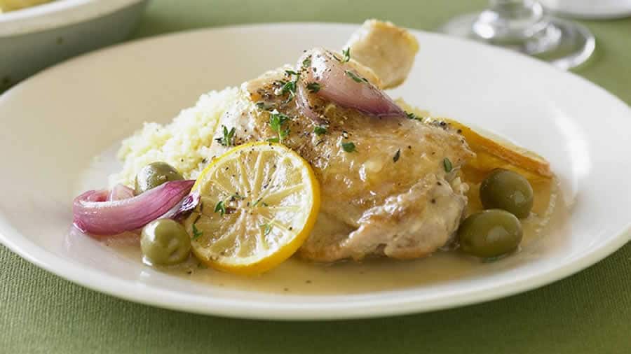 Poulet aux Olives au Thermomix : Recette Mijotée aux Épices