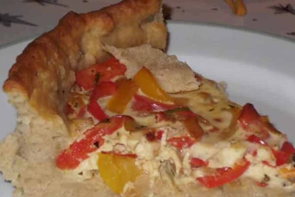 Quiche aux Trois Poivrons au Thermomix : Recette Facile et Colorée