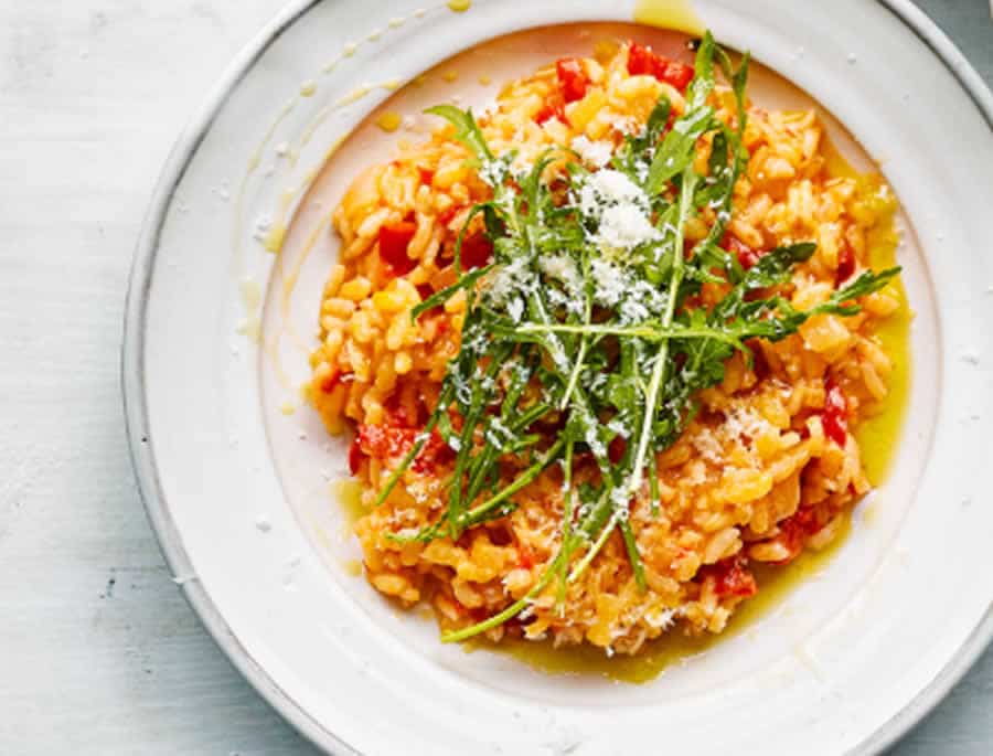 Risotto au poivron au Thermomix