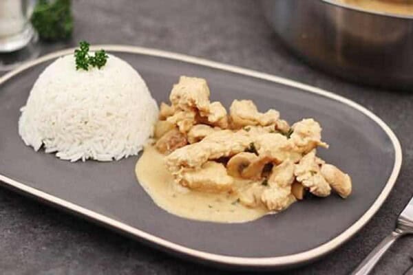 Sauté de Dinde au Thermomix : la Recette Facile aux Champignons