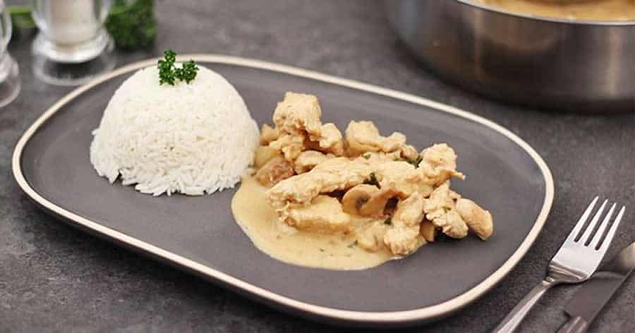 Sauté de Dinde au Thermomix : la Recette Facile aux Champignons