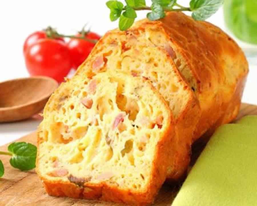 Cake aux lardons au Thermomix