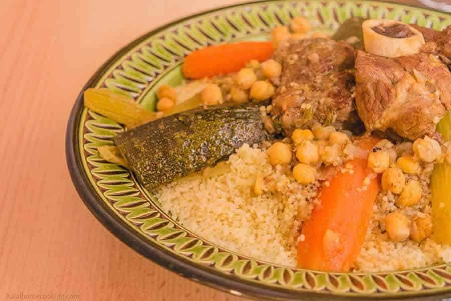 Couscous aux légumes au Thermomix : recette marocaine facile