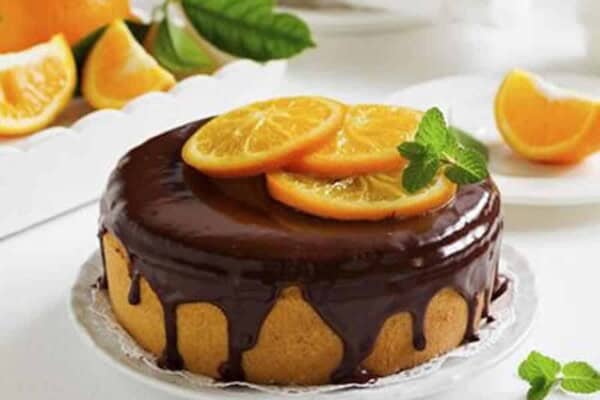Gâteau à l'Orange Nappé Chocolat au Thermomix – Recette Facile