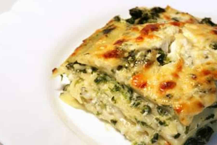 Lasagnes aux épinards et au chèvre au thermomix