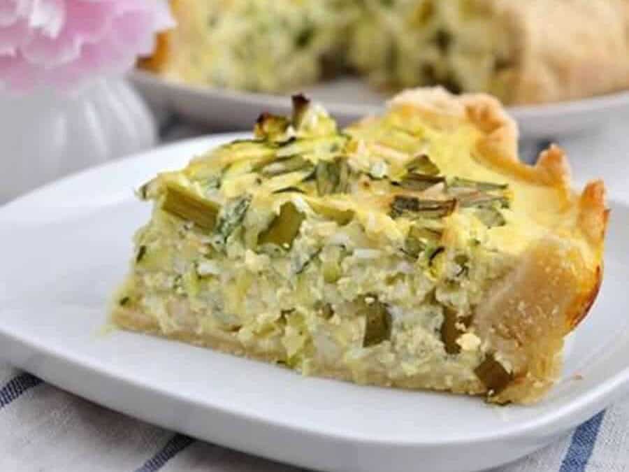Tarte Salée Ricotta Courgettes et Menthe au Thermomix – Recette Facile