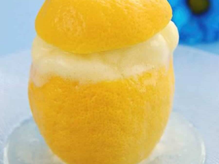 Citrons Givrés au Thermomix : dessert glacé élégant