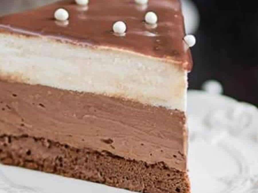 Croustillant aux 3 chocolats au thermomix