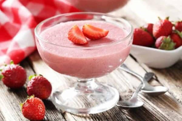 Crème Dessert Fraise au Thermomix : Recette Facile et Onctueuse