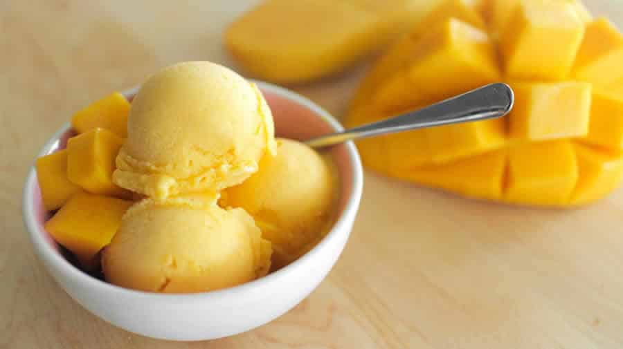 Glace à la Mangue au Thermomix