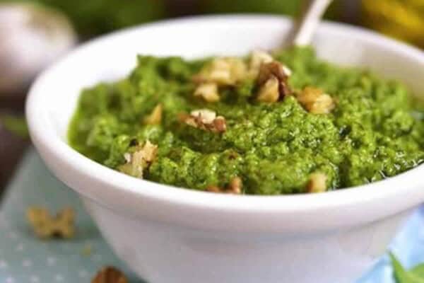 Houmous aux épinards au thermomix