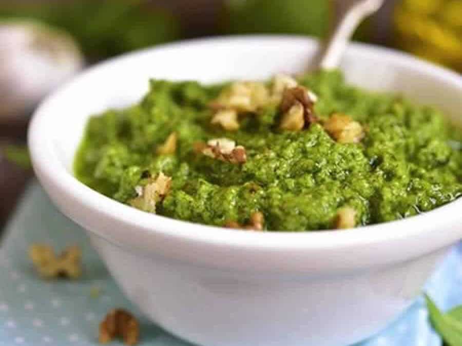 Houmous aux épinards au thermomix