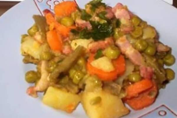 Jardinière de Légumes Lardons au Thermomix : Un Plat Complet en 40 Min