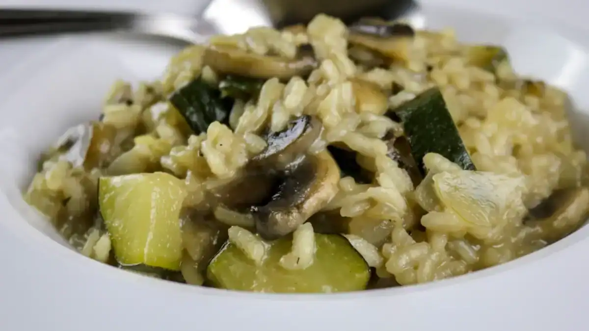 Risotto aux Courgettes et Champignons au Thermomix