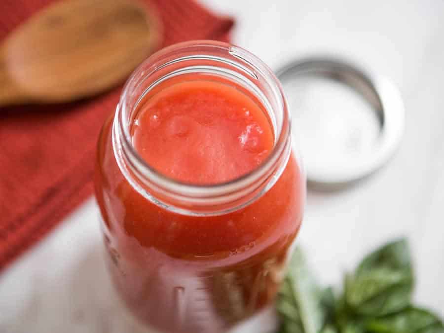 Coulis de tomates au Thermomix