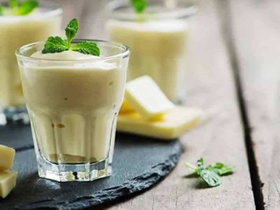 Crème dessert au chocolat blanc sans oeuf au thermomix