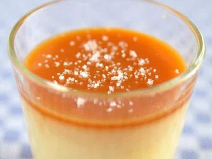 Crème dessert caramel au beurre salé au thermomix