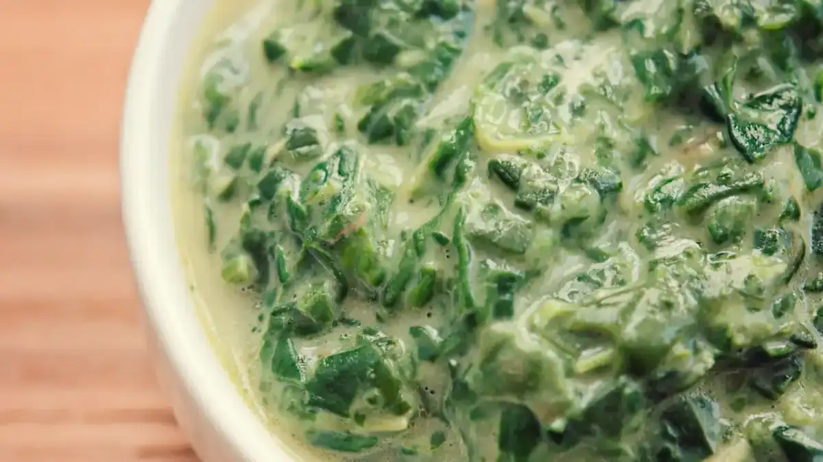 Épinards à la crème au Thermomix