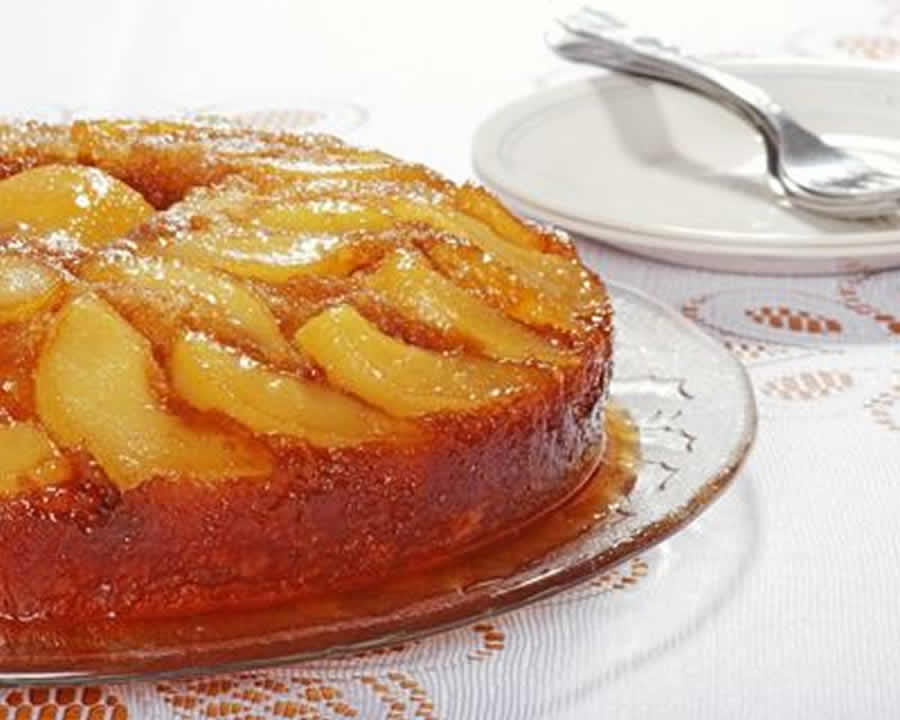 Gâteau renversé aux poires au Thermomix