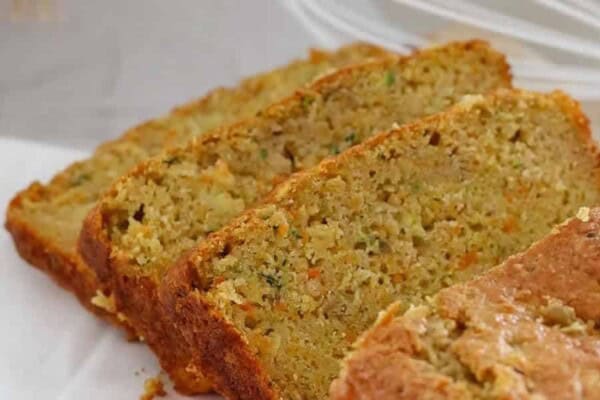 Cake aux pommes carottes et courgettes au thermomix