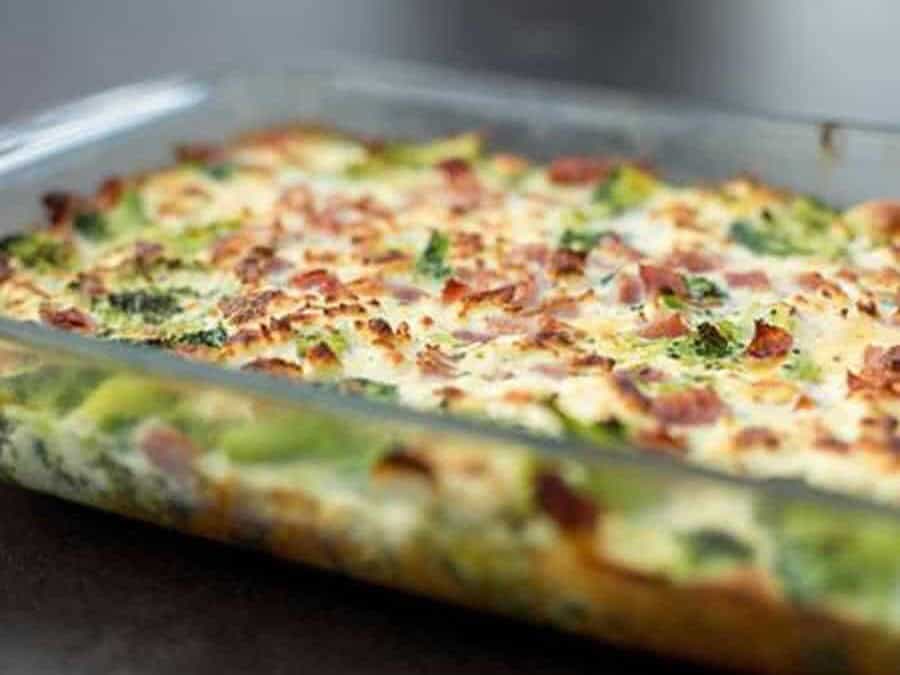 Gratin de brocoli au boursin au thermomix