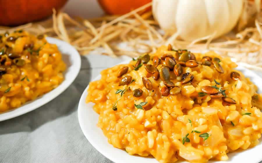 Risotto Crémeux au Potiron au Thermomix