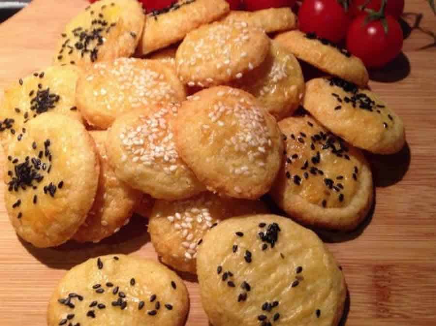 Biscuits salés au fromage au thermomix