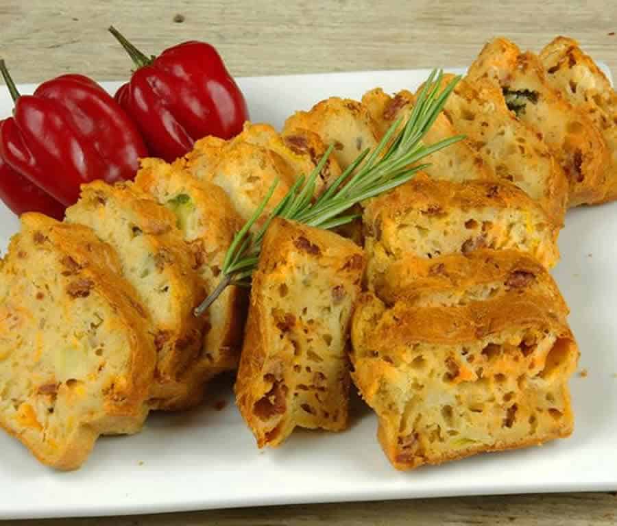 Cake au chorizo et chèvre au Thermomix