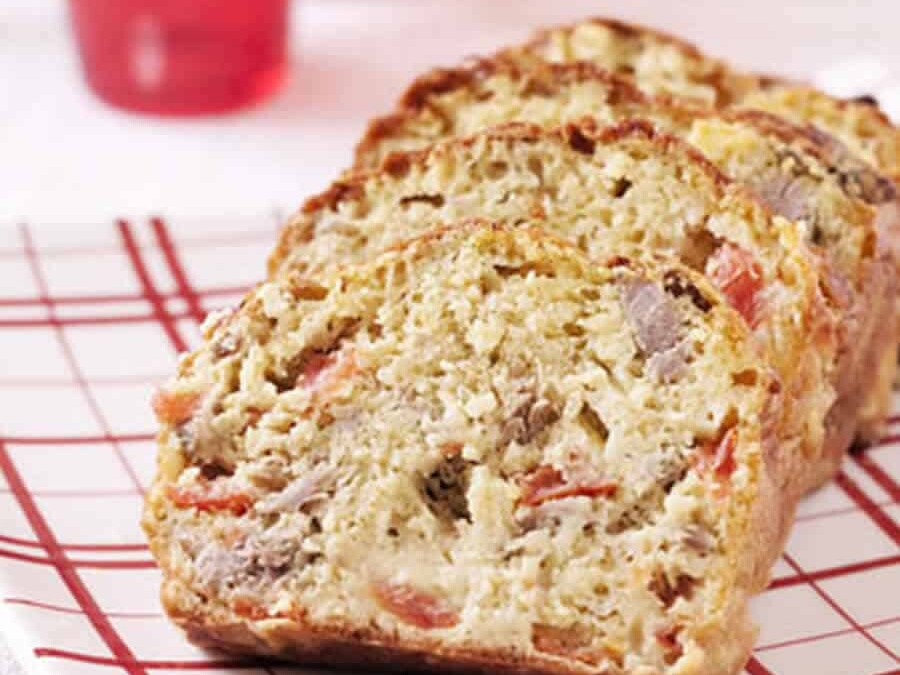 Cake au thon et tomates séchées au thermomix