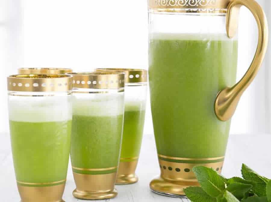 Limonade à la menthe fraîche au thermomix