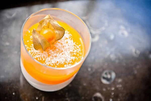 Panacotta aux mandarines au thermomix