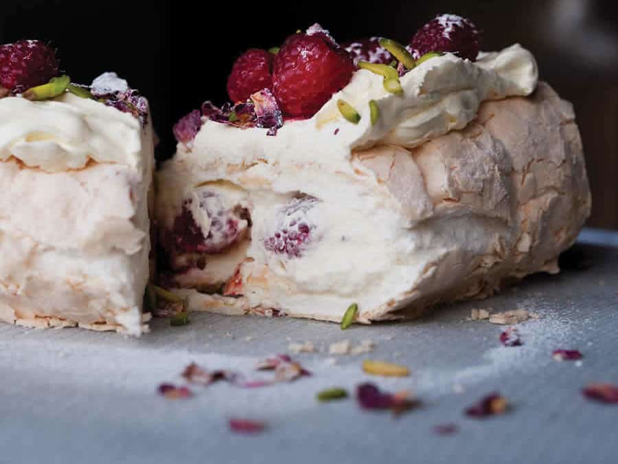 Pavlova roulée au thermomix