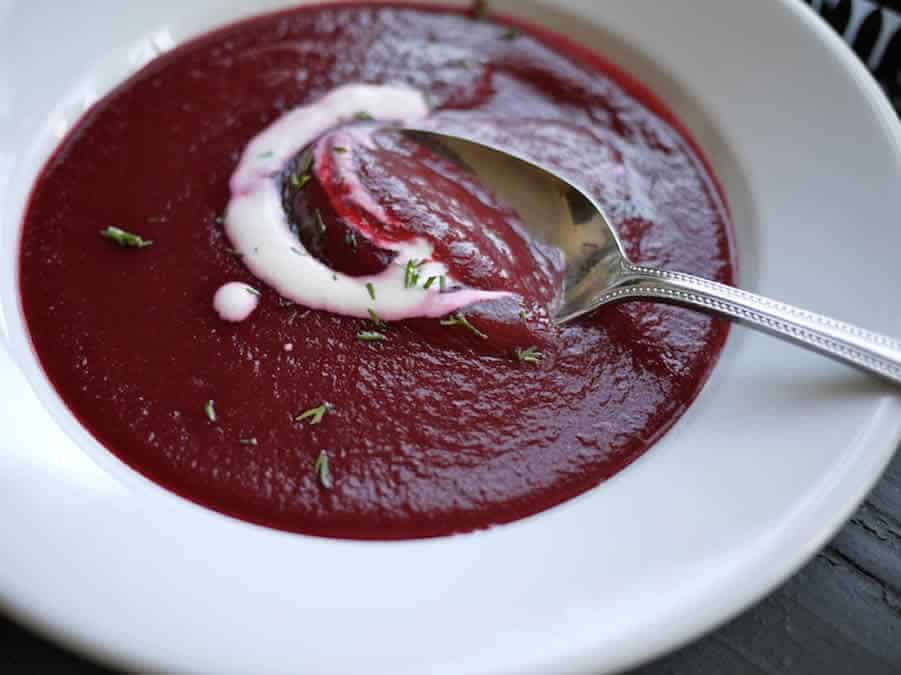 Soupe à la betterave au thermomix