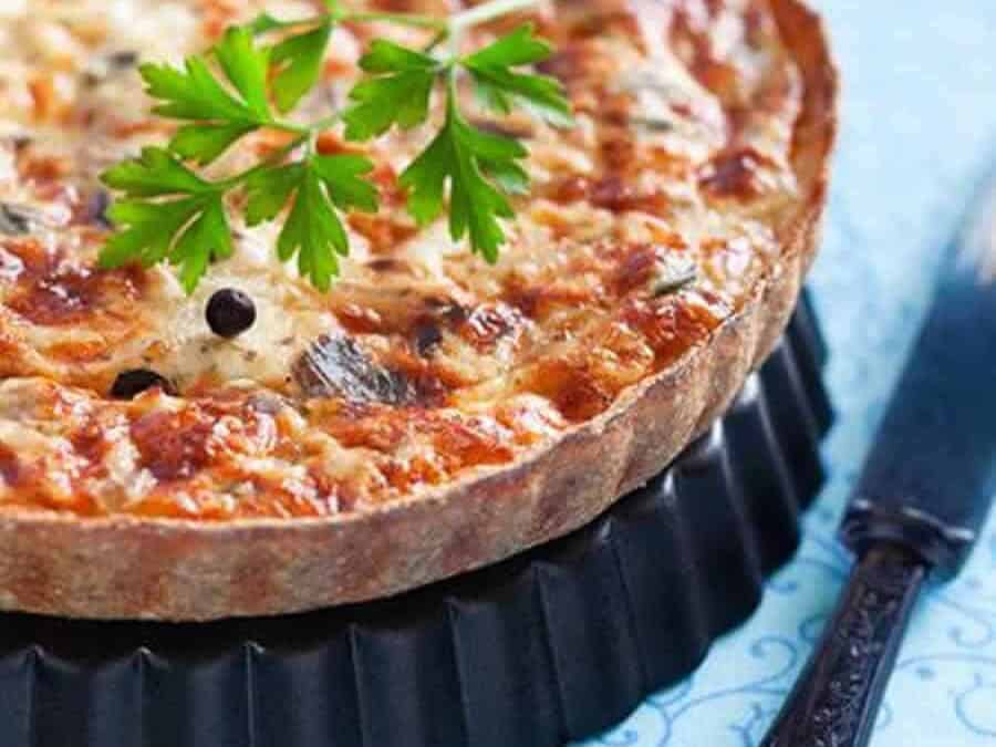 Tarte au thon piperade au thermomix