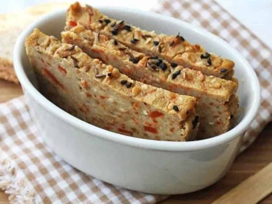 Terrine de champignons et poivron rouge au thermomix