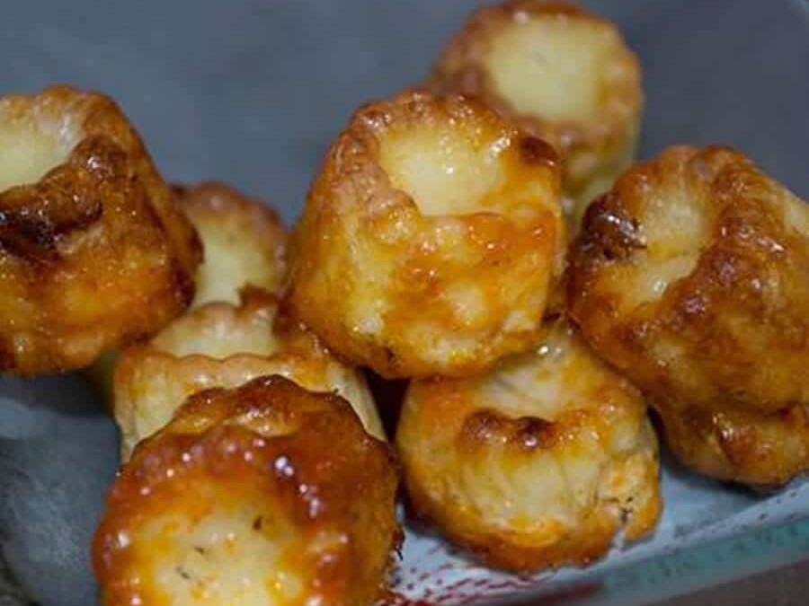 Cannelés au chorizo et au comté au thermomix