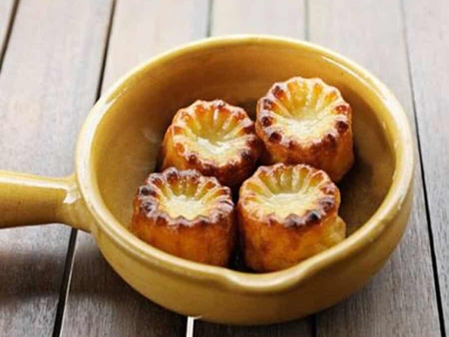Cannelés au foie gras au thermomix