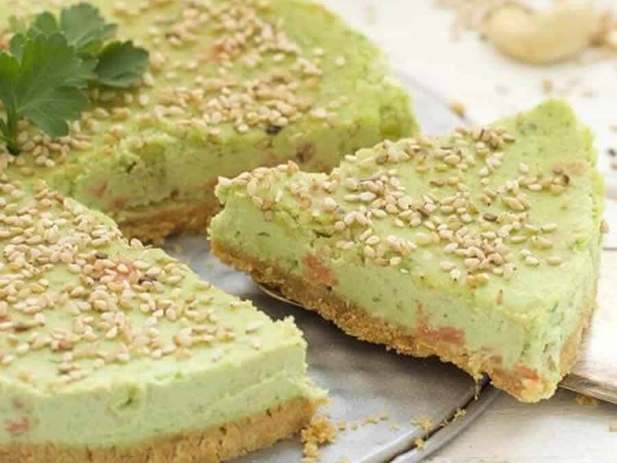 Cheesecake avocat et saumon au thermomix