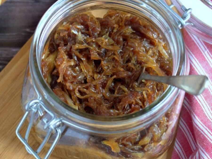 Confit d'oignons au thermomix