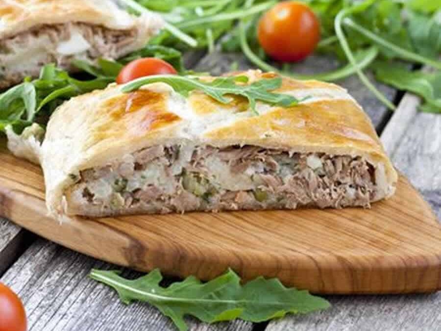 Feuilleté au Thon et à la Feta au thermomix