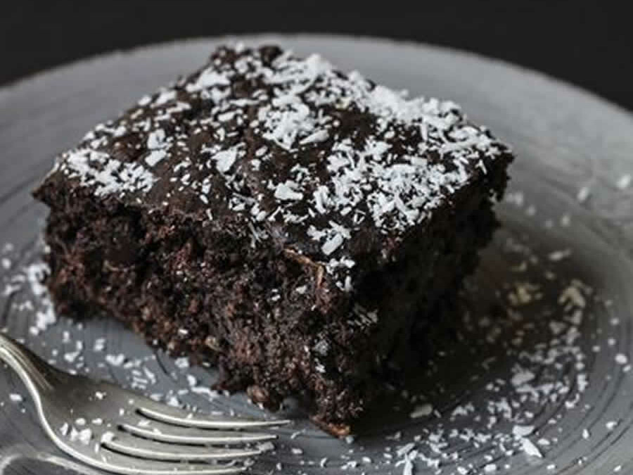 Gâteau au chocolat et au lait de coco au thermomix