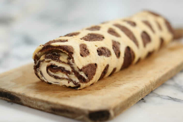 Roulé léopard au thermomix