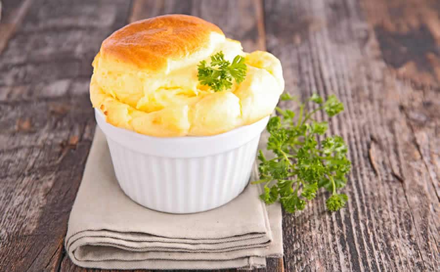 Soufflé aux cèpes et au comté au thermomix