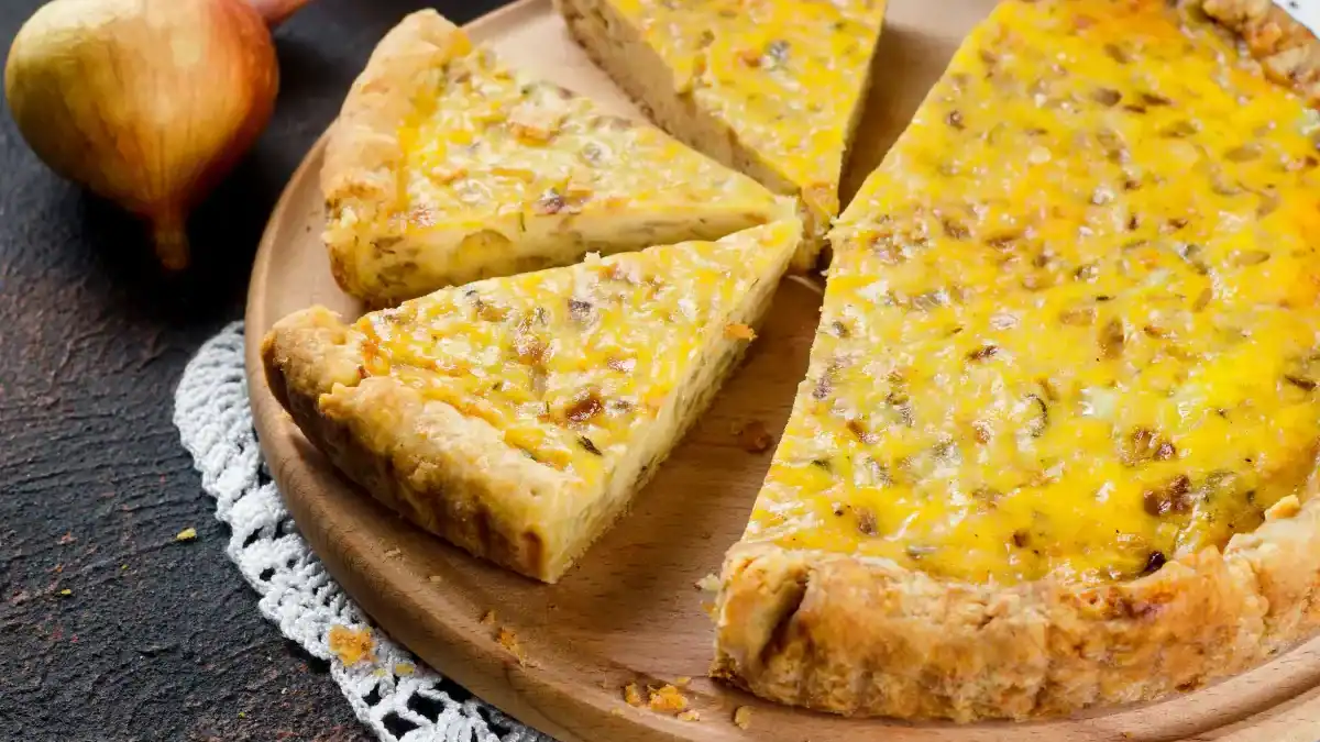 Tarte à l’oignon facile au Thermomix