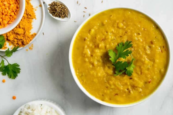 Dhal de patate douce et de lentilles corail au thermomix