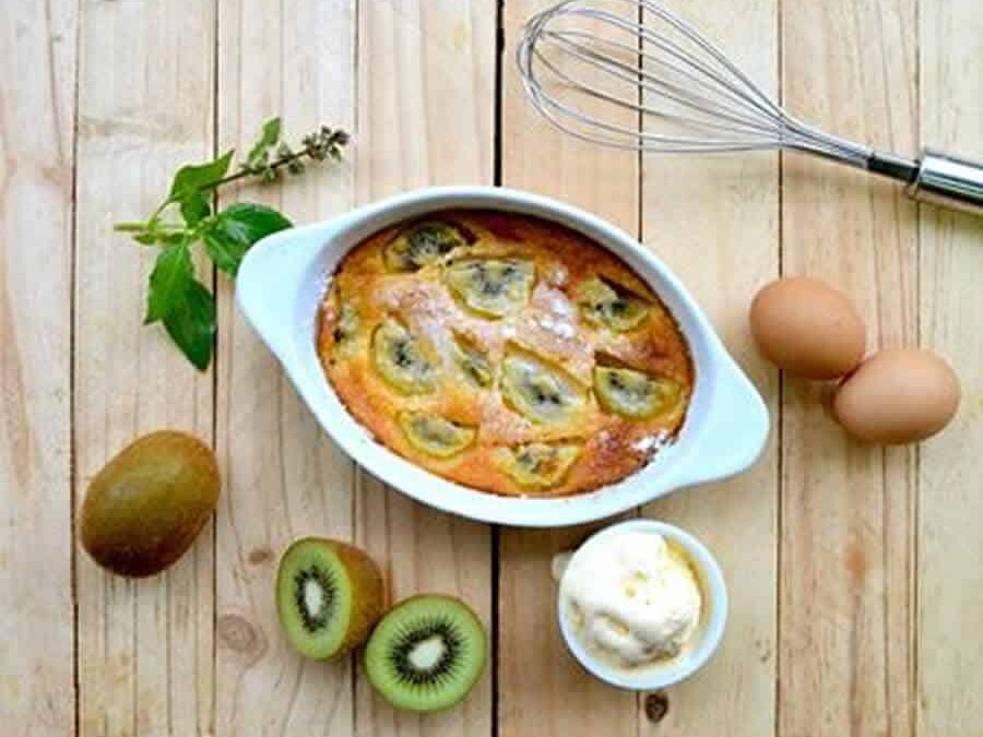 Gâteau aux kiwis au thermomix