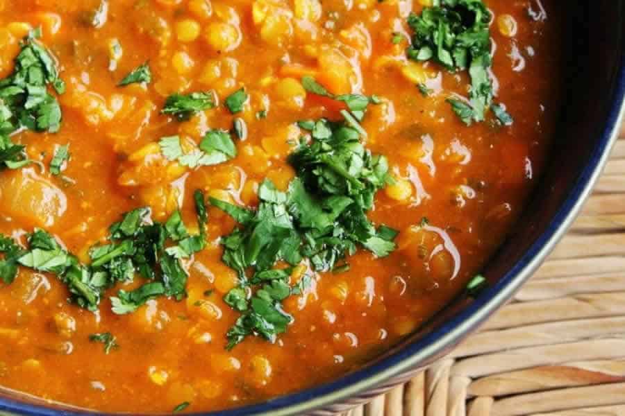 Lentilles à la marocaine au Thermomix
