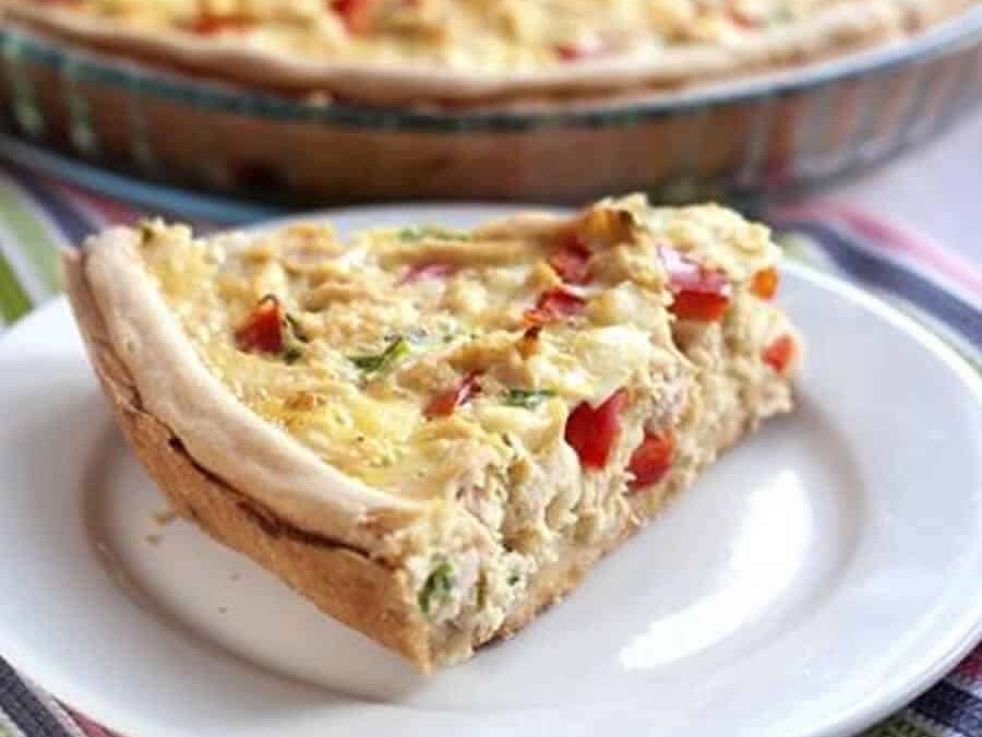 Quiche aux poivrons courgettes et carottes au thermomix